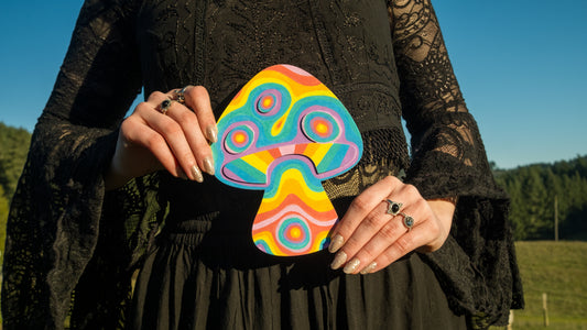 Mystery Designed Trippy Mushroom