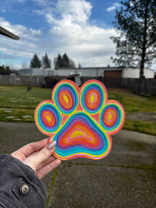 Mystery Designed Trippy Paw